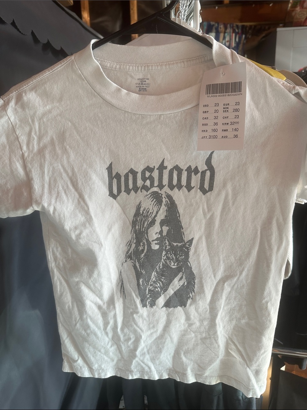 Brandy Melville Bastard shirt
